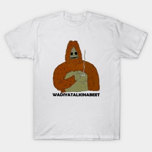 Sassy The Sasquatch Smoke Big Foot T-Shirt